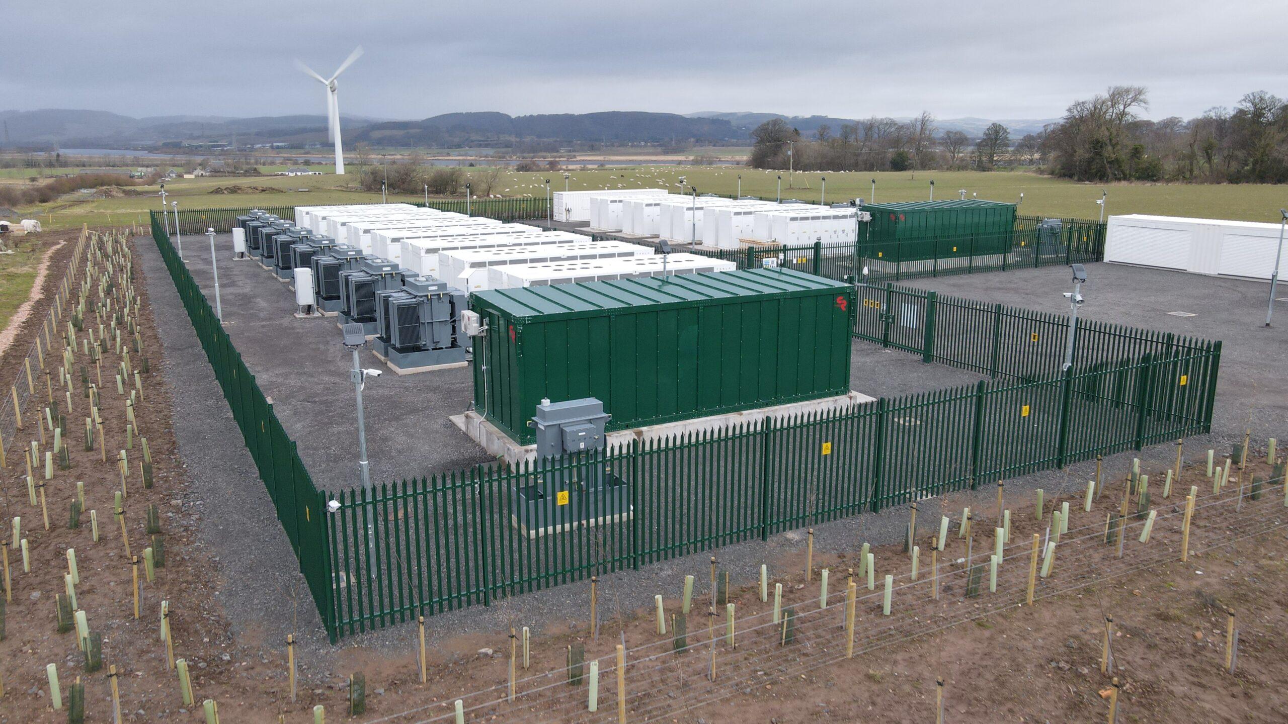 Harmony Energy's Jamesfield battery storage site