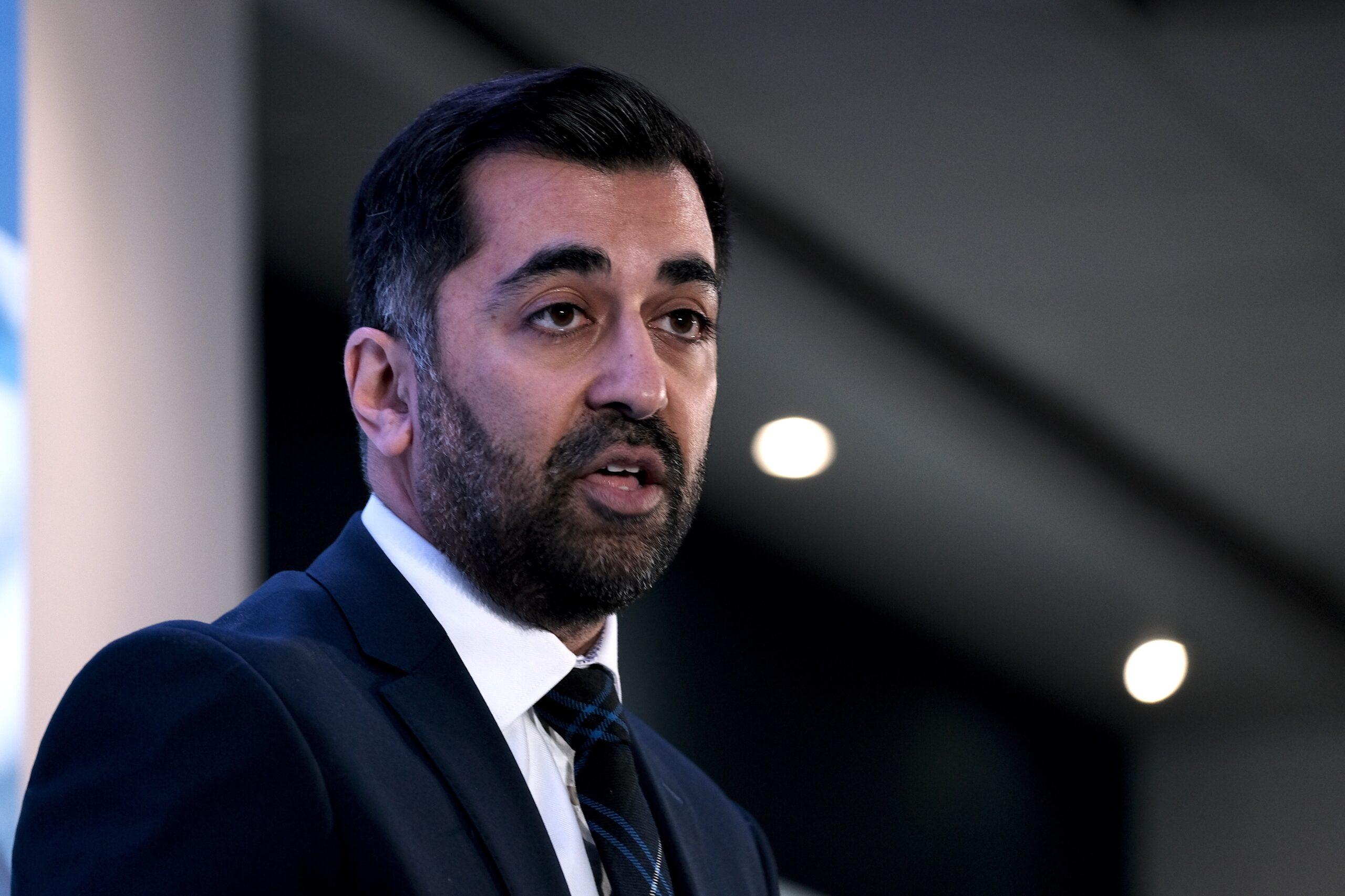 Humza Yousaf on 27 March 2023. Photo by Altopix, copyright Shutterstock